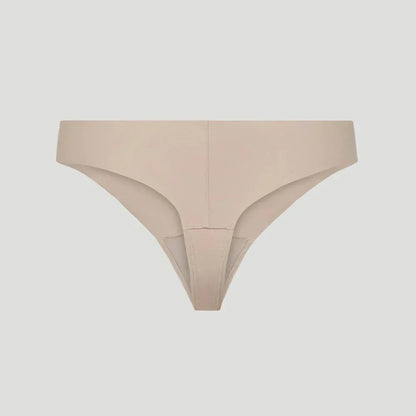Mid-waisted thong nude (Set of 3)